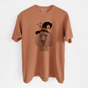XXL Yam - Poodle Halloween Witch Dog Comfort Colors T-shirts - 25+ Dog Breeds