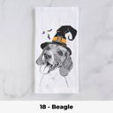 18 - Beagle Halloween Dog Tea Towel - 25+ Breeds