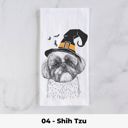 04 - Shih Tzu Halloween Dog Tea Towel - 25+ Breeds
