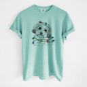 Small Chalky Mint - Havanese Christmas Lights Dog Breed Comfort Colors T-shirts - 40+ Dog Breeds