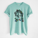 Small Chalky Mint - Bernese Mountain Dog Christmas Lights Dog Breed Comfort Colors T-shirts - 40+ Dog Breeds