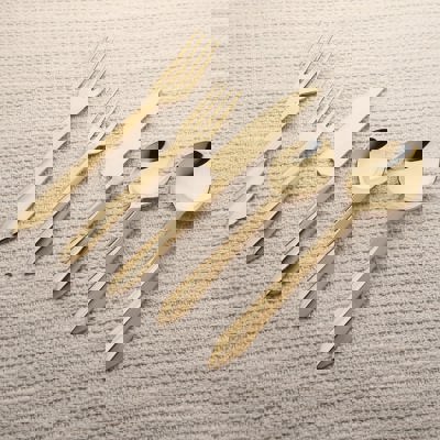 Estique PVD 5 Pcs. Flatware Set