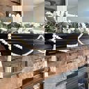  76" Wood Bead Garland with Jute Tassels