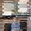  76" Wood Bead Garland with Jute Tassels