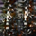  76" Wood Bead Garland with Jute Tassels