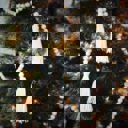  76" Wood Bead Garland with Jute Tassels