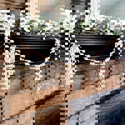 Baby Animals Wood Bead Garland with Interchangeable Charms