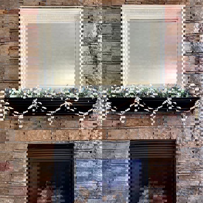 Baby Animals Wood Bead Garland with Interchangeable Charms