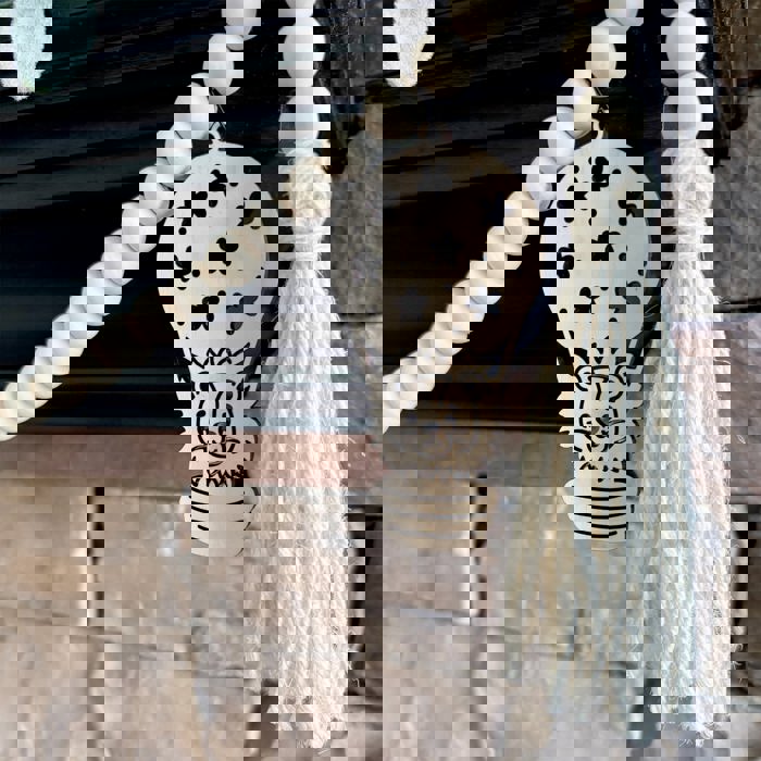 Baby Animals Wood Bead Garland with Interchangeable Charms