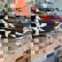  Bat Wood Bead Garland with Interchangeable Seasonal Charms