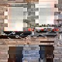  Bat Wood Bead Garland with Interchangeable Seasonal Charms