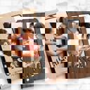  Personalized "Blessed" Wood Journal with Photo Sleeve