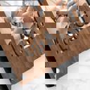  Personalized "Blessed" Wood Journal with Photo Sleeve