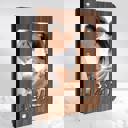  Personalized "Blessed" Wood Journal with Photo Sleeve