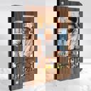  Personalized Wood Recipe Book with Photo Sleeve, Banner Design