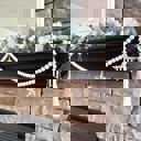  Barn Star Wood Bead Garland with Interchangeable Seasonal Charms