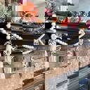  Candy Skull Wood Bead Garland with Interchangeable Seasonal Charms