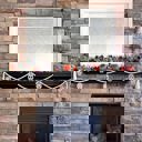  Candy Skull Wood Bead Garland with Interchangeable Seasonal Charms