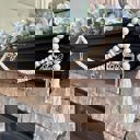  Cross Wood Bead Garland with Interchangeable Seasonal Charms