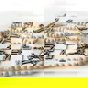  Cross Wood Bead Garland with Interchangeable Seasonal Charms