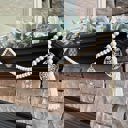  Easter Egg Wood Bead Garland with Interchangeable Seasonal Charms