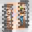  "Family Recipes" Personalized Wood Recipe Book with Photo Sleeve