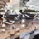  Flower Wood Bead Garland with Interchangeable Seasonal Charms