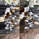  Flower Wood Bead Garland with Interchangeable Seasonal Charms