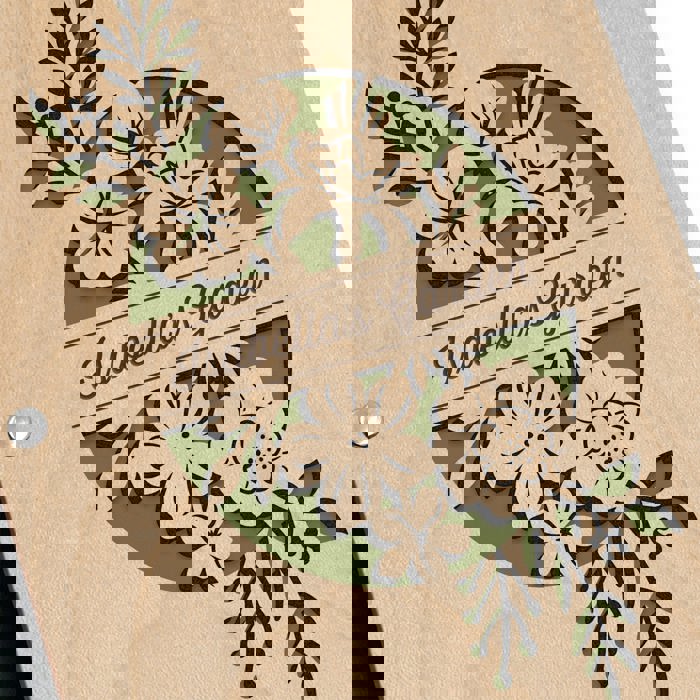 Personalized Garden Planning Wood Journal