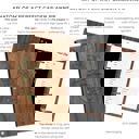  Personalized Garden Planning Wood Journal