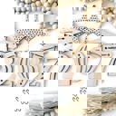 Charms + Garland Graduation Wood Bead Garland with Interchangeable Seasonal Charms