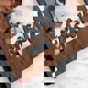  Personalized "Grateful" Wood Journal with Photo Sleeve