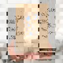  Personalized Wood Journal with Photo Sleeve - Dreams Design