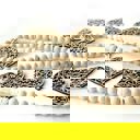  Heart Wood Bead Garland with Interchangeable Seasonal Charms