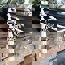  Heart Wood Bead Garland with Interchangeable Seasonal Charms