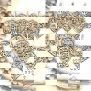  Heart Wood Bead Garland with Interchangeable Seasonal Charms