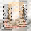  Personalized Wood Recipe Book with Photo Sleeve, Harvest Design