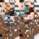  Personalized Wood Recipe Book with Photo Sleeve, Harvest Design