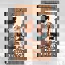  Personalized Wood Recipe Book with Photo Sleeve, Harvest Design