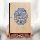 Maple (Light Wood) Personalized Personalized Wood Journal - "I Gotta Write that Sh*t Down"