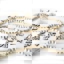  Fall Leaves Wood Bead Garland with Interchangeable Seasonal Charms