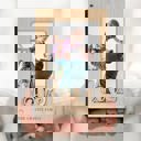  Personalized "Love" Wood Journal with Photo Sleeve