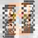  Personalized "Love" Wood Journal with Photo Sleeve