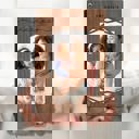  Personalized Wood Recipe Book with Photo Sleeve, Mod Design