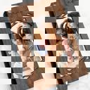  Personalized Wood Recipe Book with Photo Sleeve, Mod Design