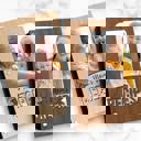  "Mom's Recipes" Wood Recipe Book with Photo Sleeve