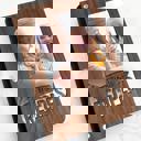  "Mom's Recipes" Wood Recipe Book with Photo Sleeve