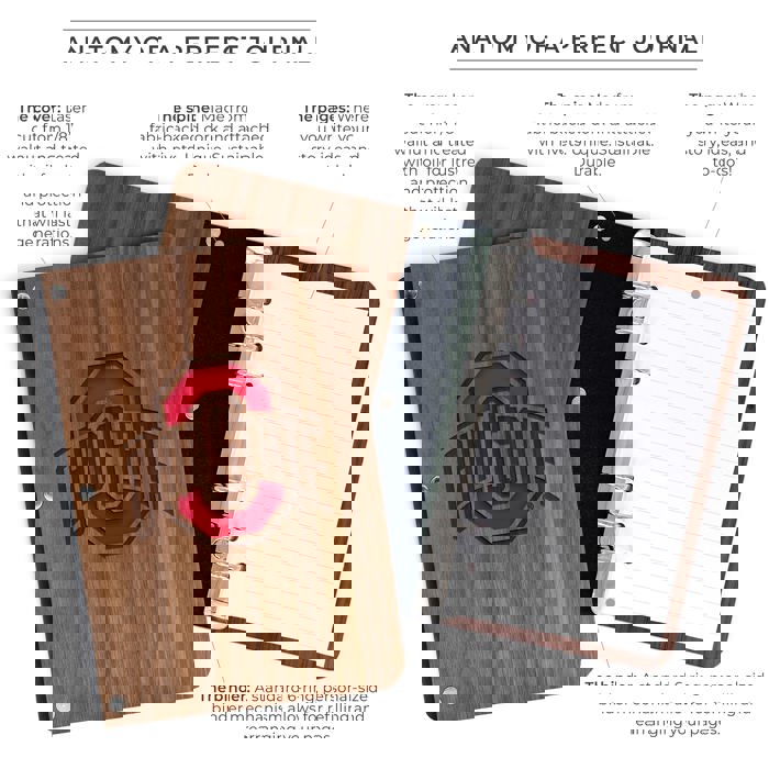 Personalized Ohio State University Wood Journal