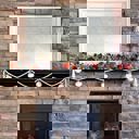  Fall Pumpkins Wood Bead Garland with Interchangeable Seasonal Charms