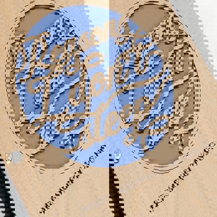 Personalized Wood Journal - "Reasons I Don't Sleep"